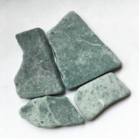 Πολυγωνικές μαρμάρινες ψηφίδες – Verde Jade — Mosaicshop