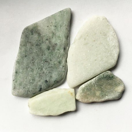 Πολυγωνικές μαρμάρινες ψηφίδες – Verde Luz — Mosaicshop