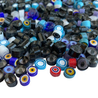 Γυάλινες ψηφίδες – Millefiori – μείγμα ματιών ζώων - mosaicshop
