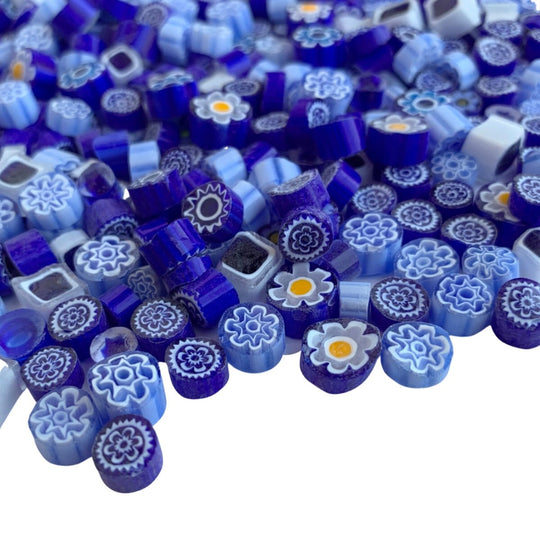 Millefiori – μείγμα σκούρο μπλε