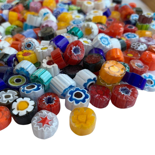 Millefiori – μείγμα χρωμάτων 10/12 διάφανο