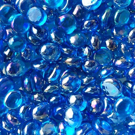 Μίνι γυάλινες σταγόνες 9-13mm – Διαμάντι τυρκουάζ