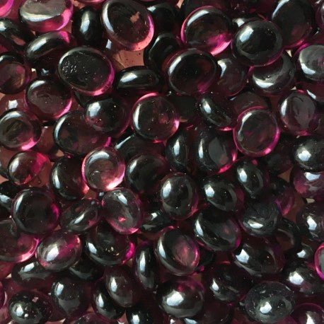 Μίνι γυάλινες σταγόνες 9-13mm – Σταφύλι