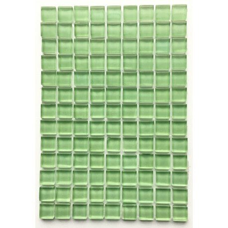 Γυάλινες ψηφίδες – Murrini 10mm – ανοιχτό πράσινο - mosaicshop