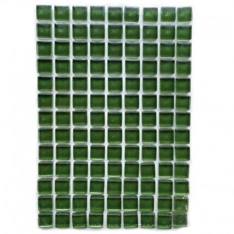 Γυάλινες ψηφίδες – Murrini 10mm – σμαραγδί - mosaicshop
