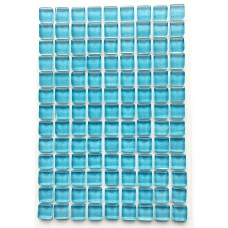 Γυάλινες ψηφίδες – Murrini 10mm – τυρκουάζ - mosaicshop