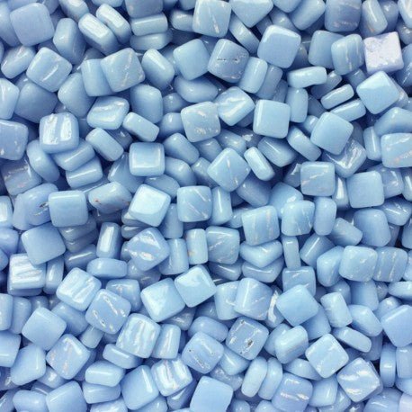 Γυάλινες ψηφίδες – Ottoman 8mm – ανοιχτό μπλε - mosaicshop
