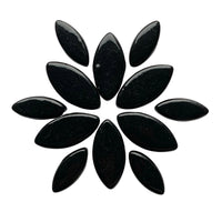Γυάλινες ψηφίδες – Πέταλα Ottoman – μαύρο - mosaicshop