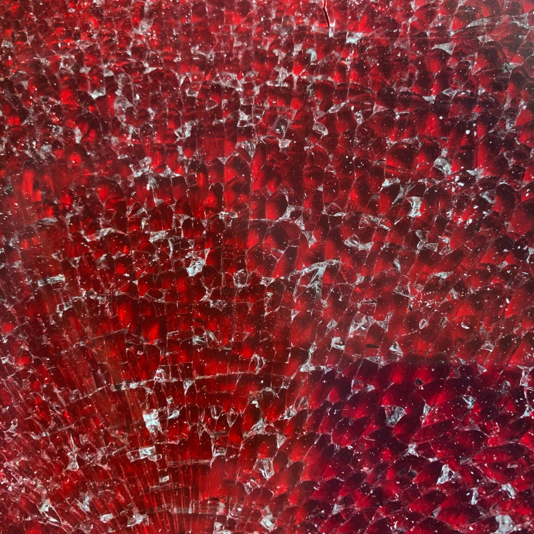 Γυάλινες ψηφίδες – Safety Glass – κόκκινο - mosaicshop