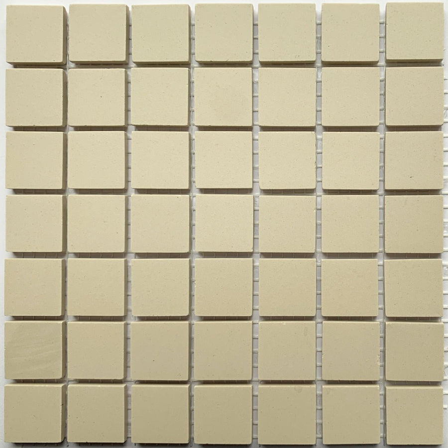 Winckelmans Blanc – ματ ψηφίδες 20x20 mm σε πλέγμα