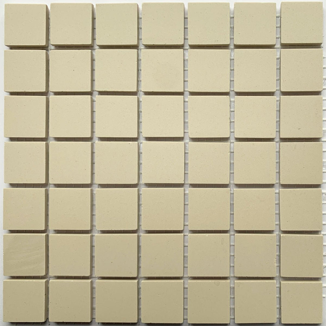 Winckelmans Blanc – ματ ψηφίδες 20x20 mm σε πλέγμα