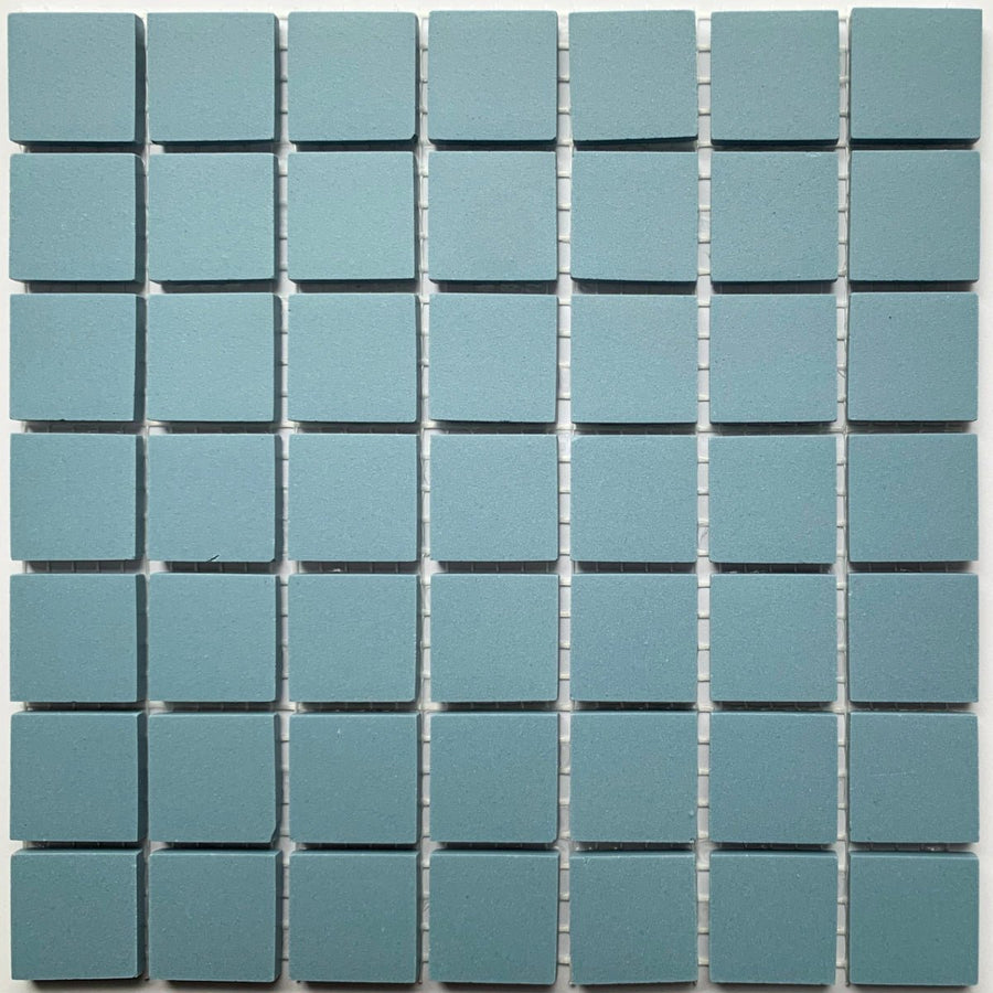 Winckelmans Bleu – ματ ψηφίδες 20x20 mm σε πλέγμα
