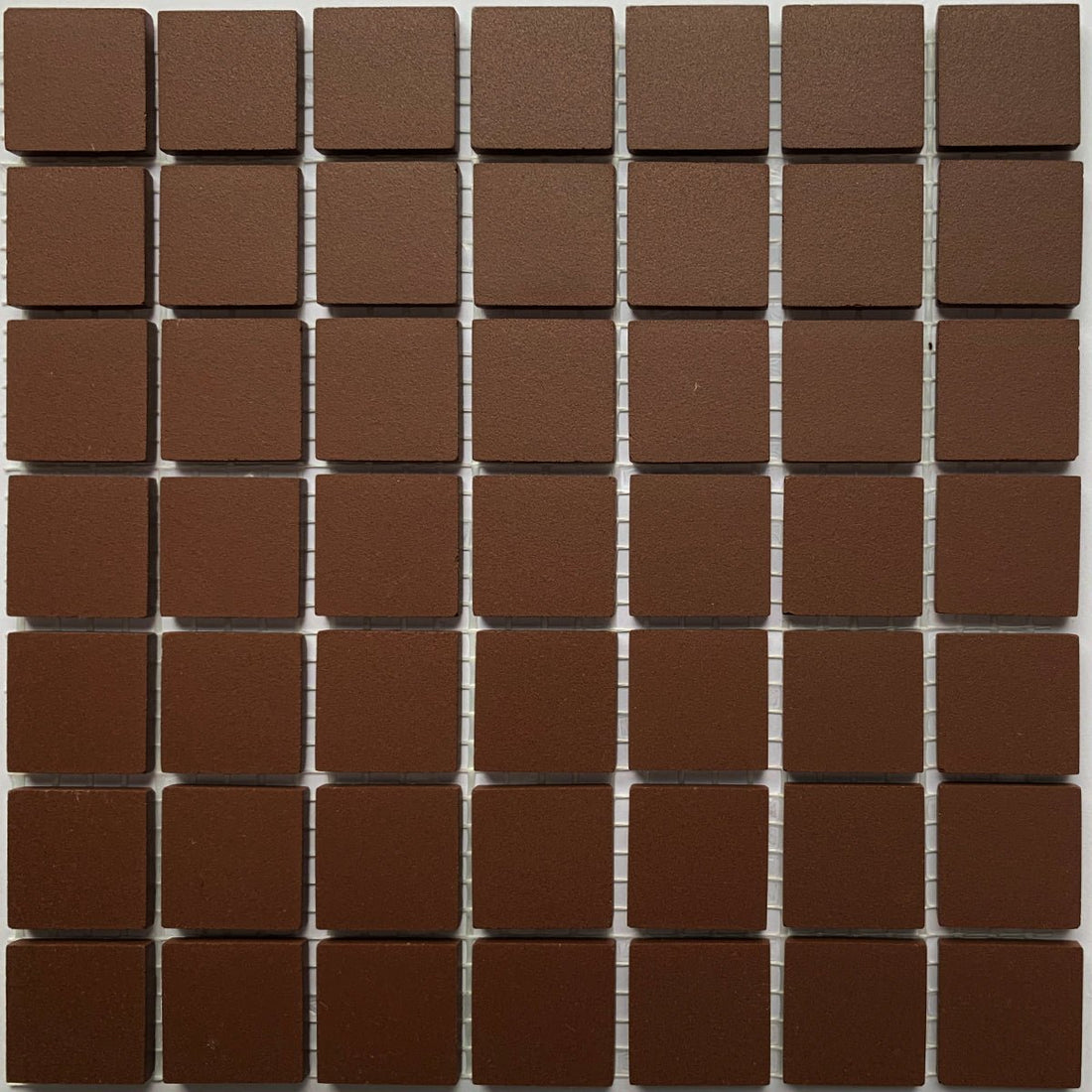 Winckelmans Brun – ματ ψηφίδες 20x20 mm σε πλέγμα