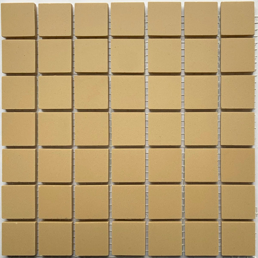 Winckelmans Cognac – ματ ψηφίδες 20x20 mm σε πλέγμα