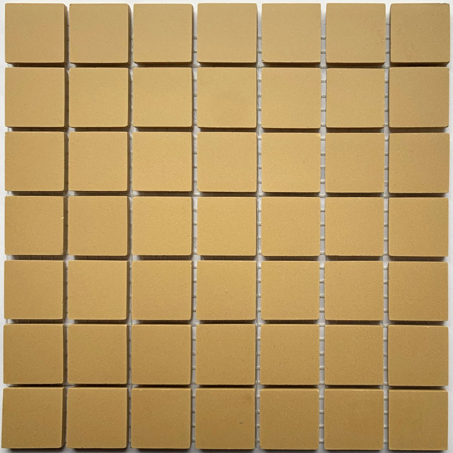 Winckelmans Jaune – ματ ψηφίδες 20x20 mm σε πλέγμα