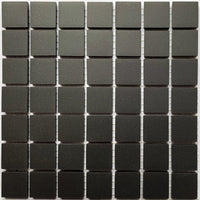 Winckelmans Noir – ματ ψηφίδες 20x20 mm σε πλέγμα