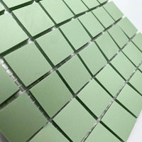 Winckelmans Pistache – ματ ψηφίδες 20x20 mm σε πλέγμα