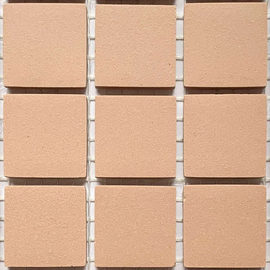 Winckelmans Vieux Rose – ματ ψηφίδες 20x20 mm σε πλέγμα