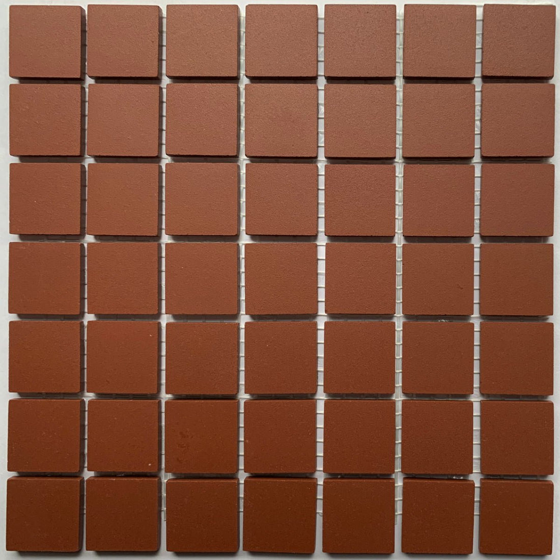 Winckelmans Rouge – ματ ψηφίδες 20x20 mm σε πλέγμα
