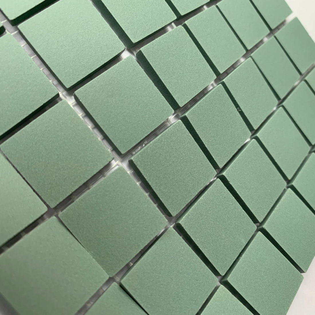 Winckelmans Vert – ματ ψηφίδες 20x20 mm σε πλέγμα