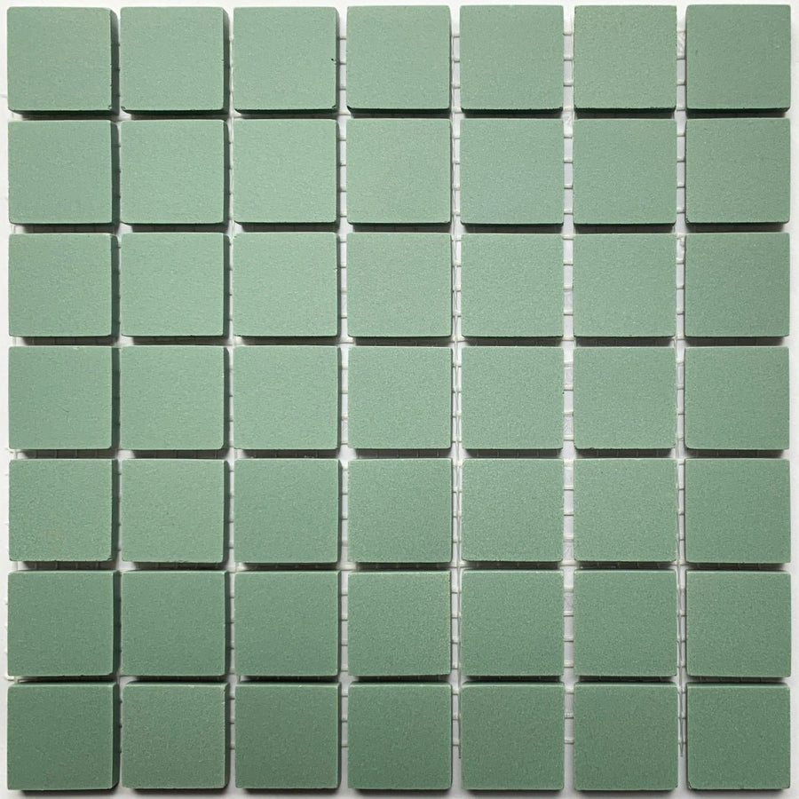 Winckelmans Vert – ματ ψηφίδες 20x20 mm σε πλέγμα