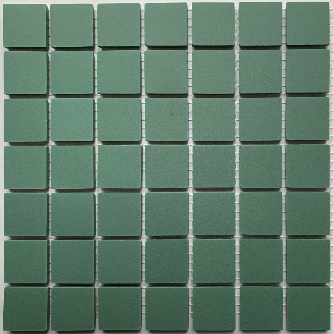 Winckelmans Vert Foncé – ματ ψηφίδες 20x20 mm σε πλέγμα